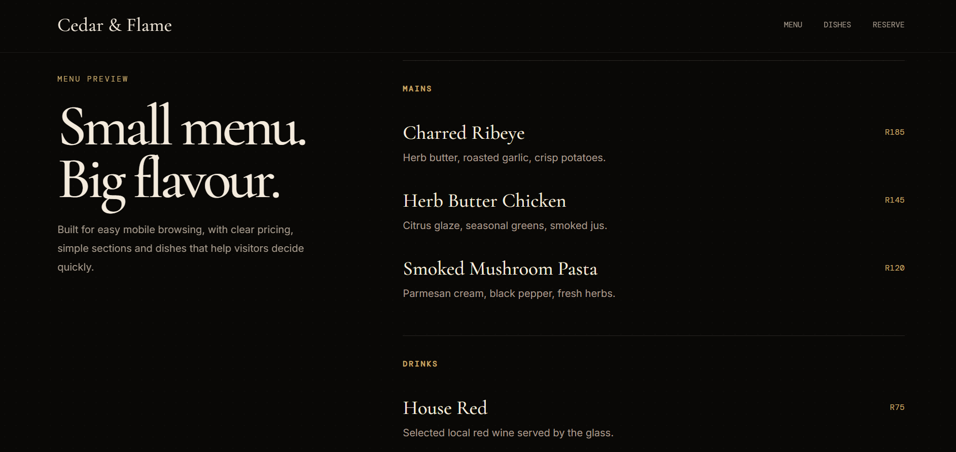 Cedar & Flame screenshot 4